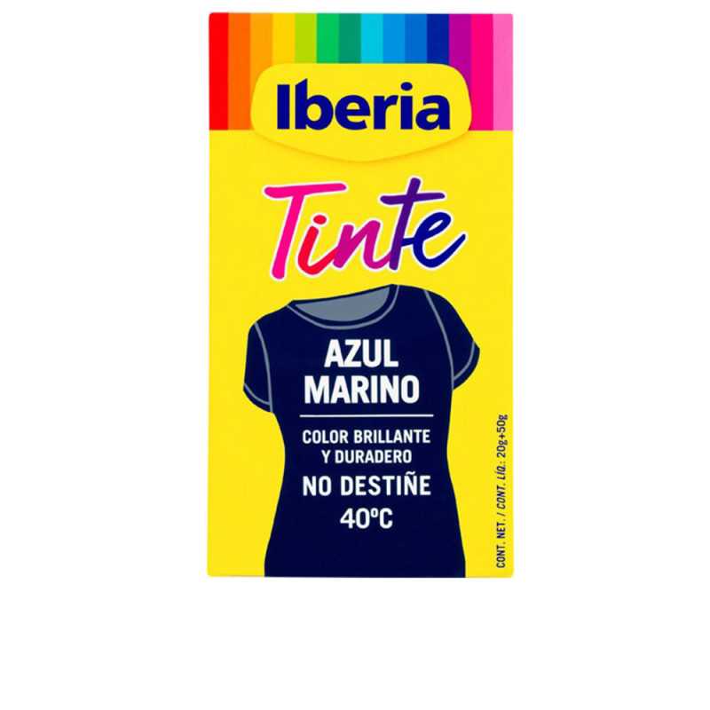 IBERIA TINTE ROPA no destine 40º azul marino 70 gr by IBERIA for Unisex IBERIA TINTE ROPA no destine 40º azul marino 70 gr by IBERIA for Unisex